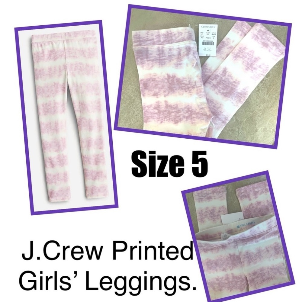 J.Crew Printed Girls’ Leggings.